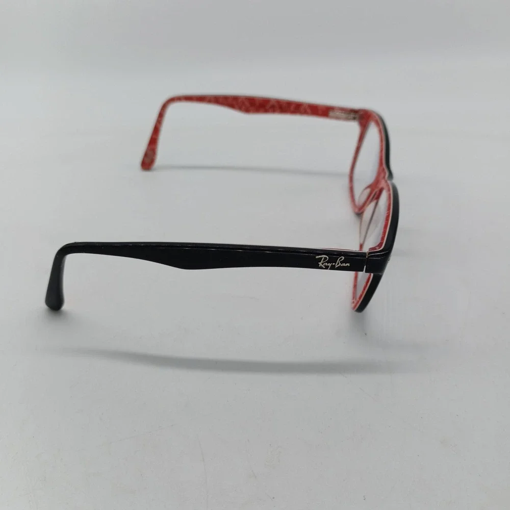 Ray-Ban RB5228 2479 Black/Red Script 55-17-140 Eyeglasses Frames Only #21